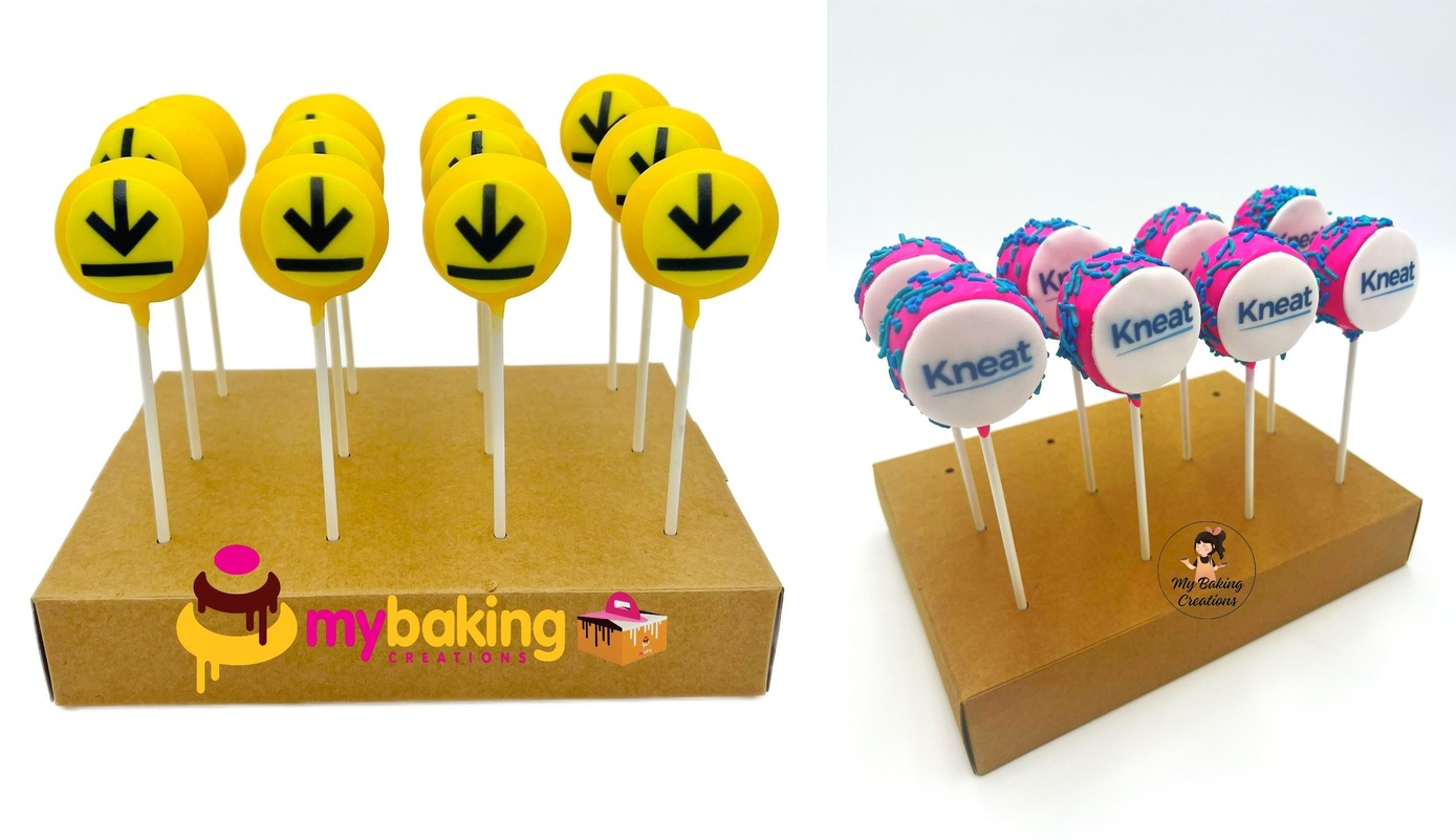 DocuSign and Kneat corporate cake pops